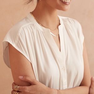 Banana Republic Button Dolman Top